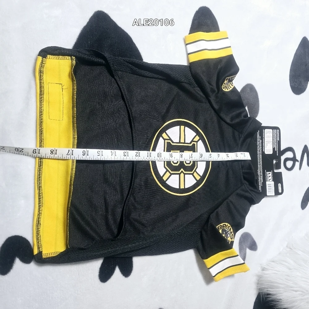 NHL Pet Apparel Boston Bruins Jersey - Size XL Black And Yellow New